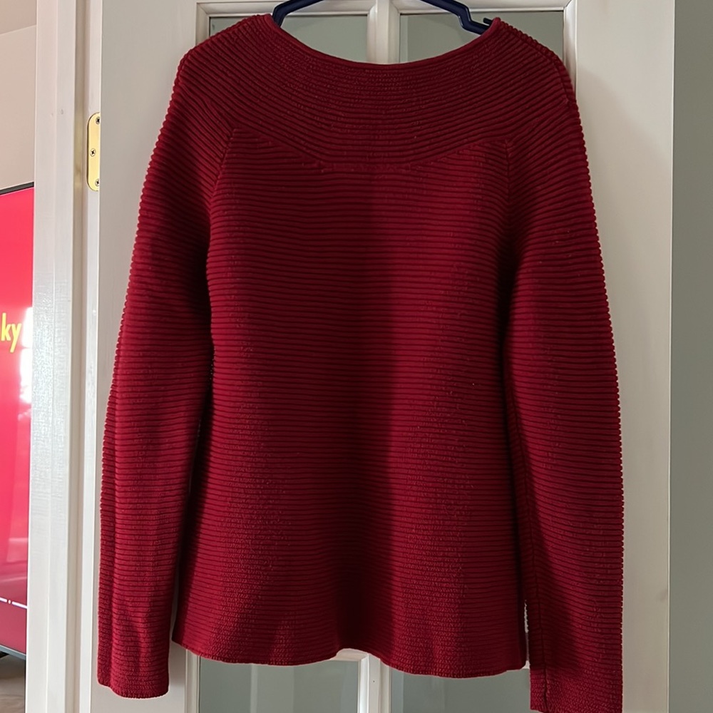 Talbots small, ribbed, scooped neck Sweater - Picture 11 of 16
